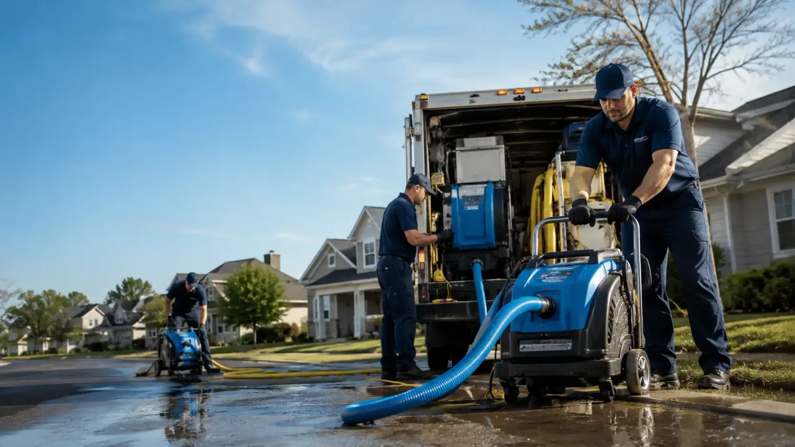 Flood Damage Cleanup in Los Alamos, CA